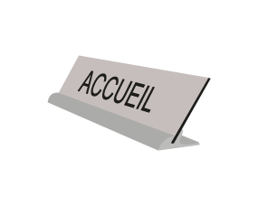 Chevalet accueil