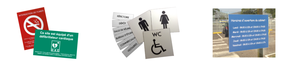 Plaques Signaletiques